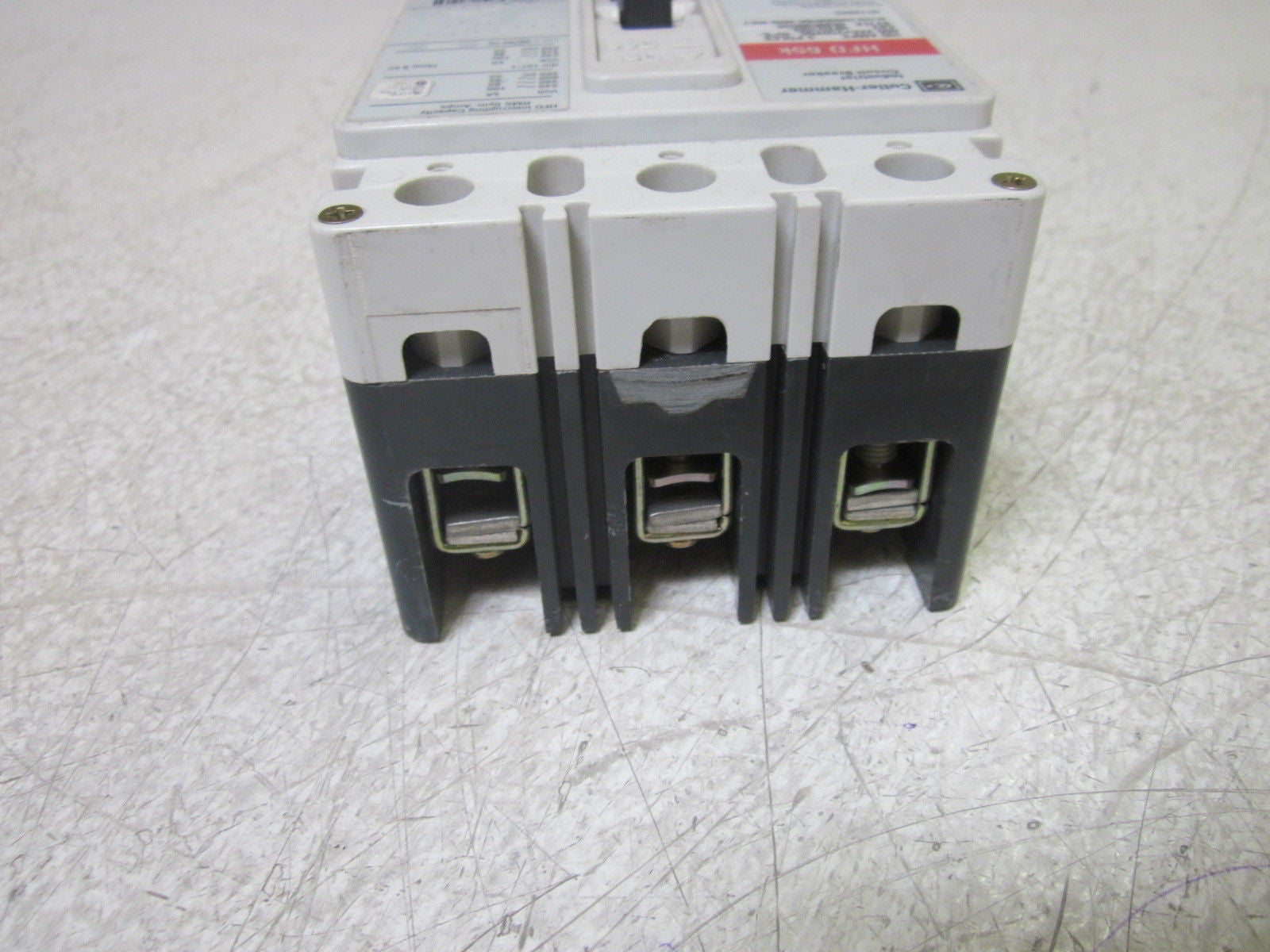 CUTLER HAMMER HFD3100L 600V CIRCUIT BREAKER *USED*