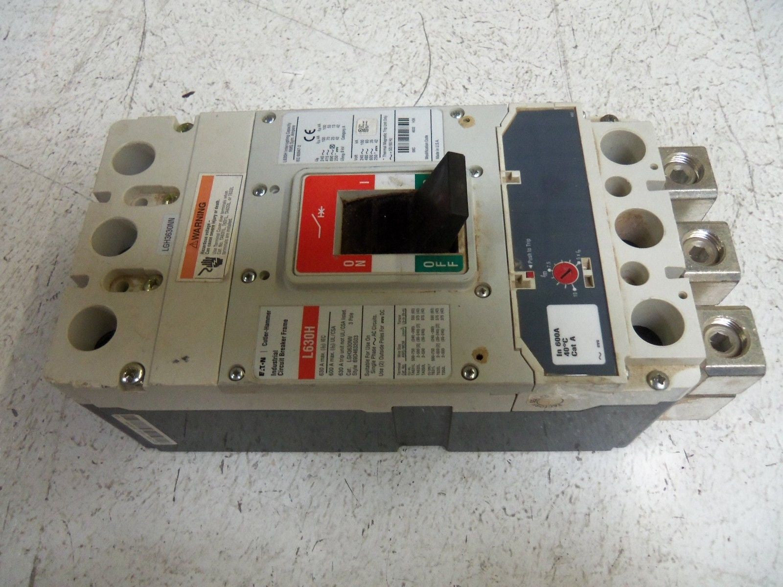 CUTLER HAMMER LGH3630NN *USED*