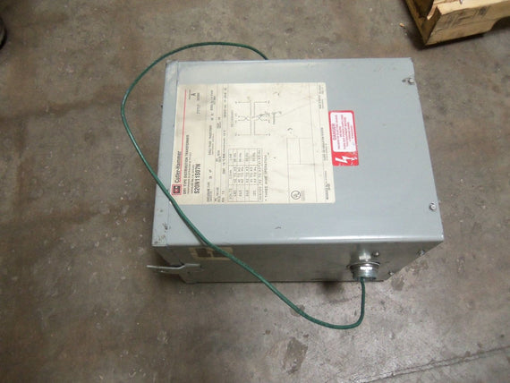 CUTLER-HAMMER S20N11S01N S07002 DRY TYPE TRANSFORMER 7.5 KVA *USED*