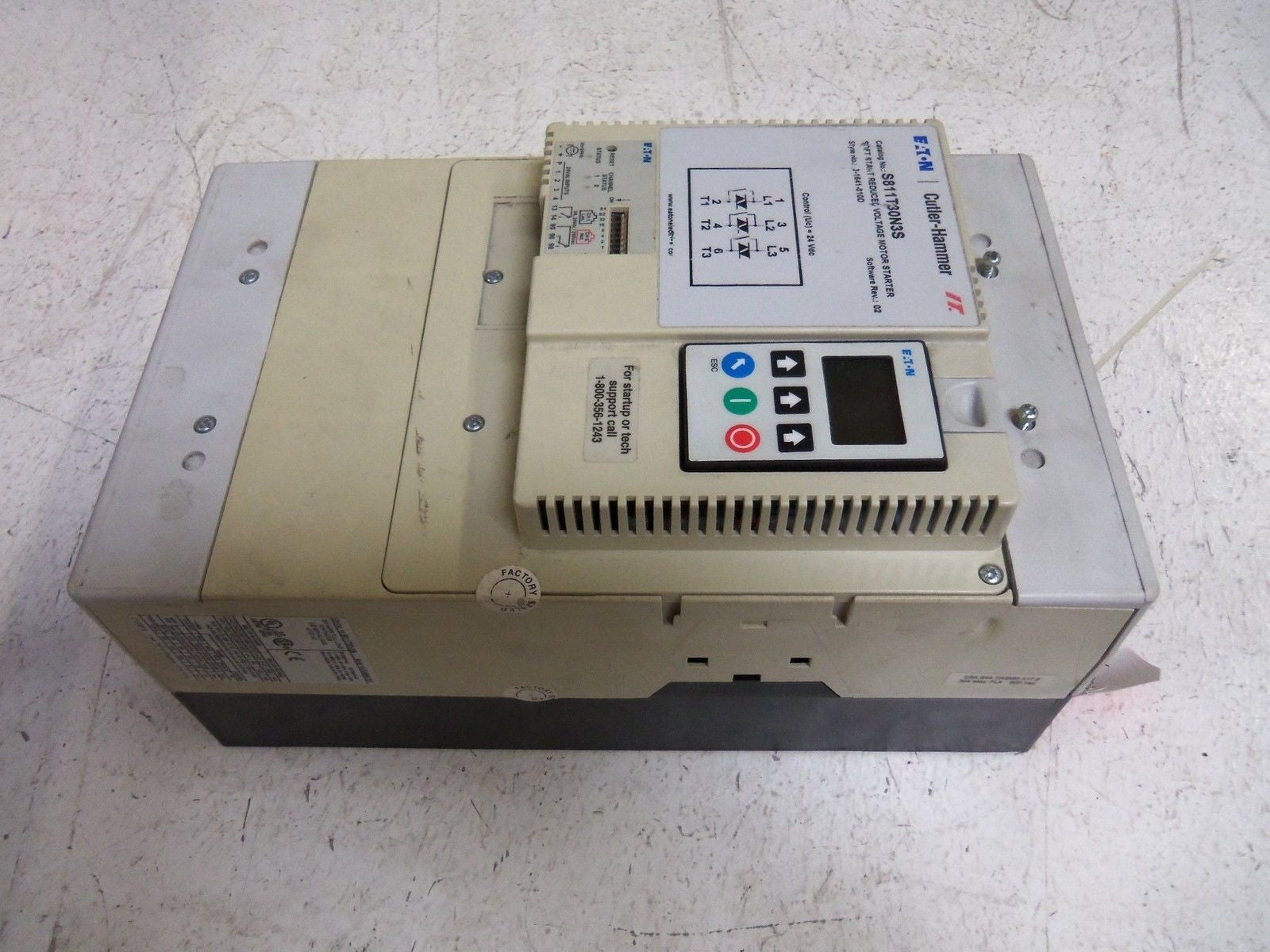 CUTLER HAMMER S811T30N3S STARTER *USED*