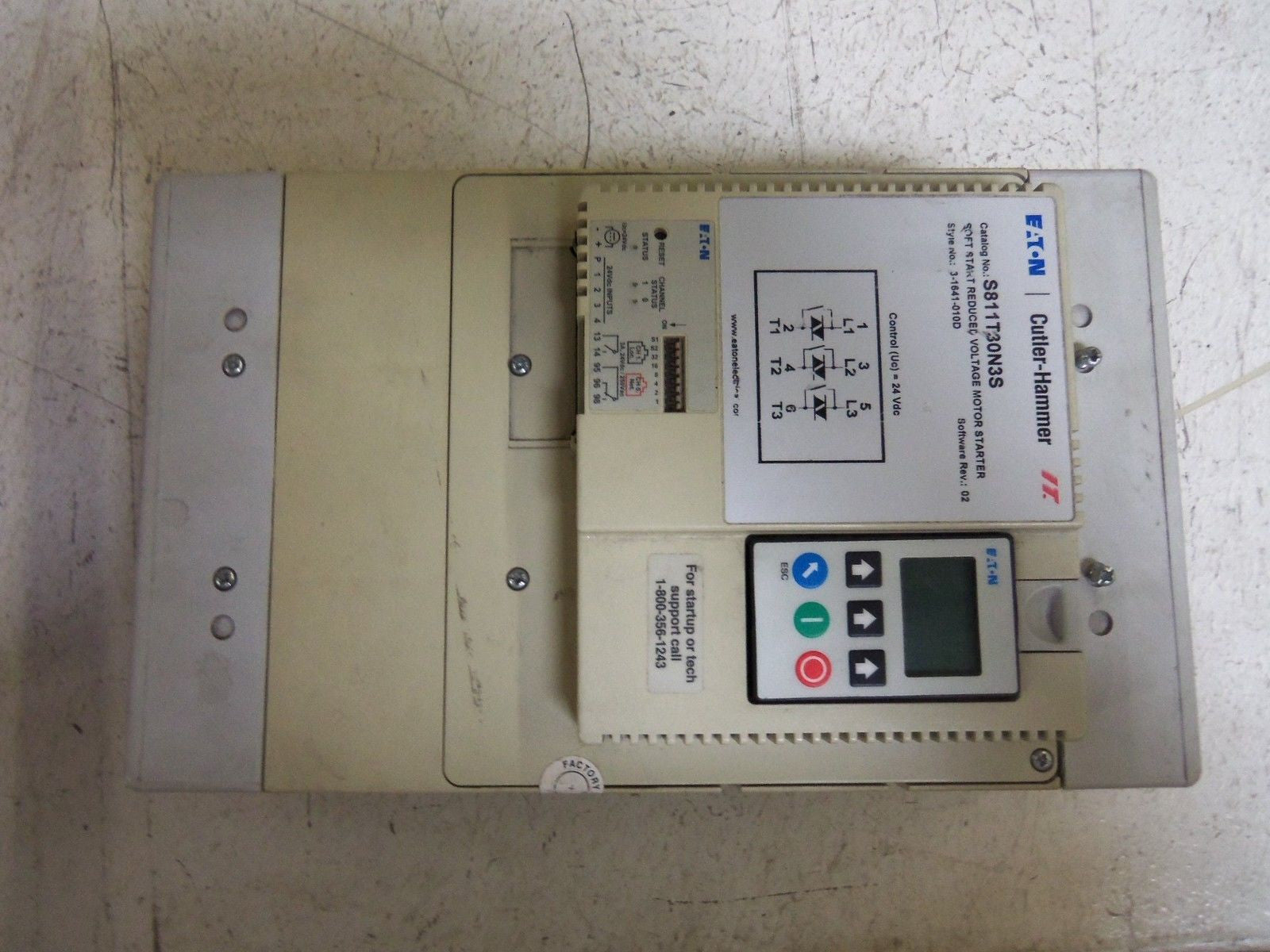 CUTLER HAMMER S811T30N3S STARTER *USED*