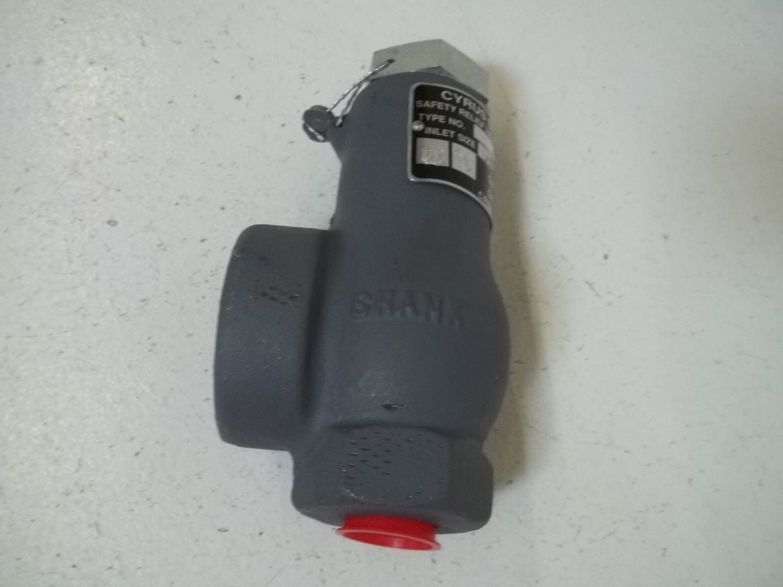 CYRUS SHANK 804 RELIEF VALVE 250# *NEW IN BOX*