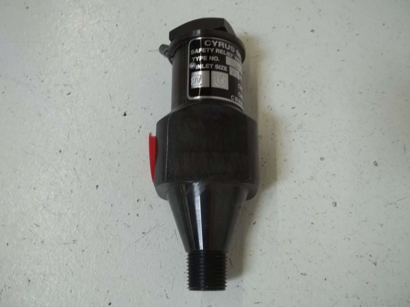 CYRUS SHANK 800 SAFETY RELIEF VALVE 225# *NEW IN BOX*