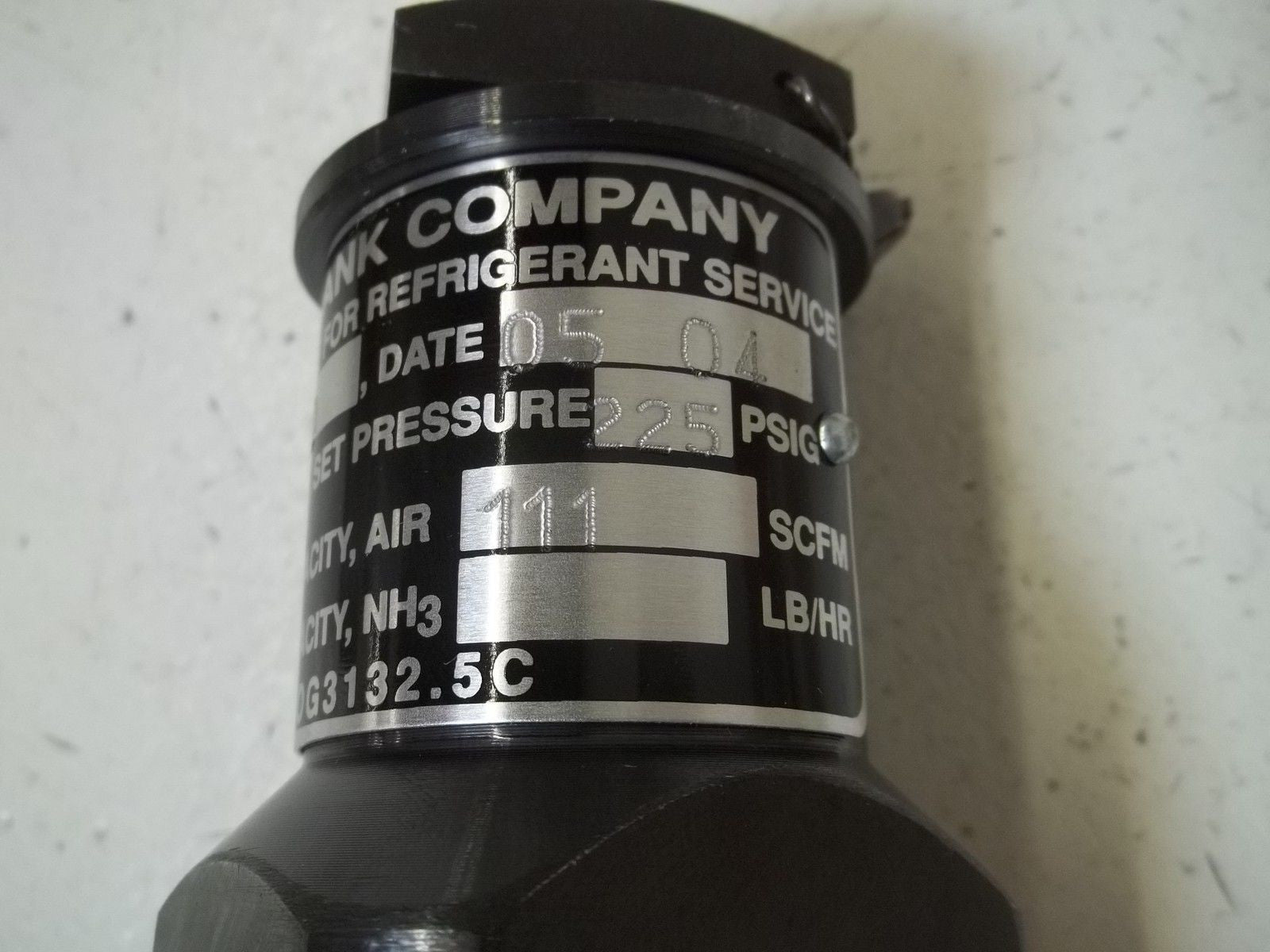 CYRUS SHANK 800 SAFETY RELIEF VALVE 225# *NEW IN BOX*