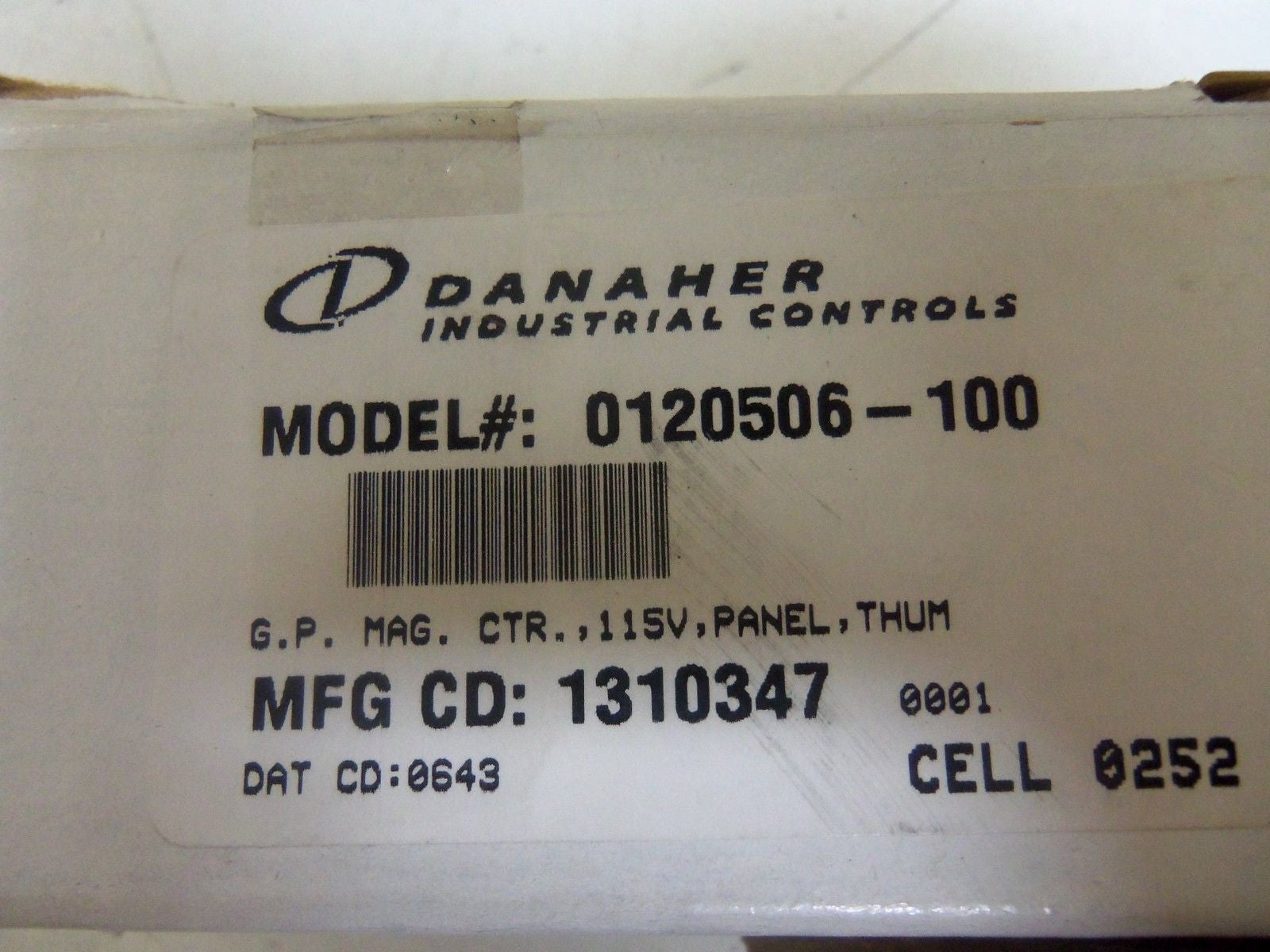 VEEDER-ROOT 0120506-100 *NEW IN BOX*
