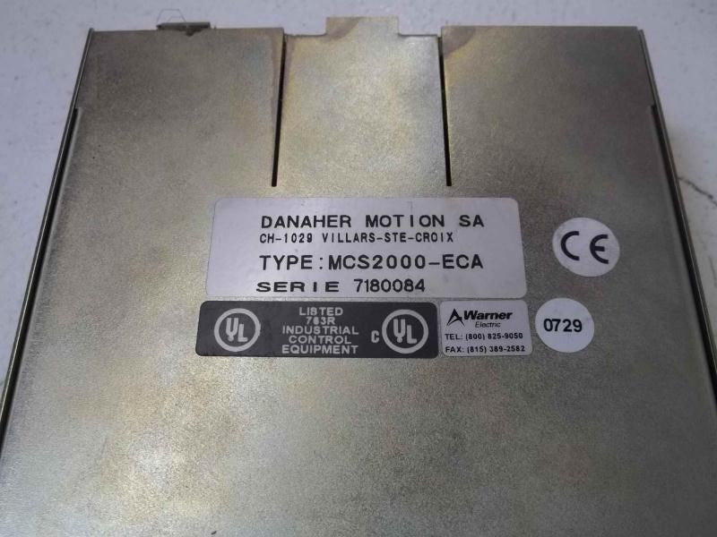 DANAHER MOTION MCS200-ECA *USED*