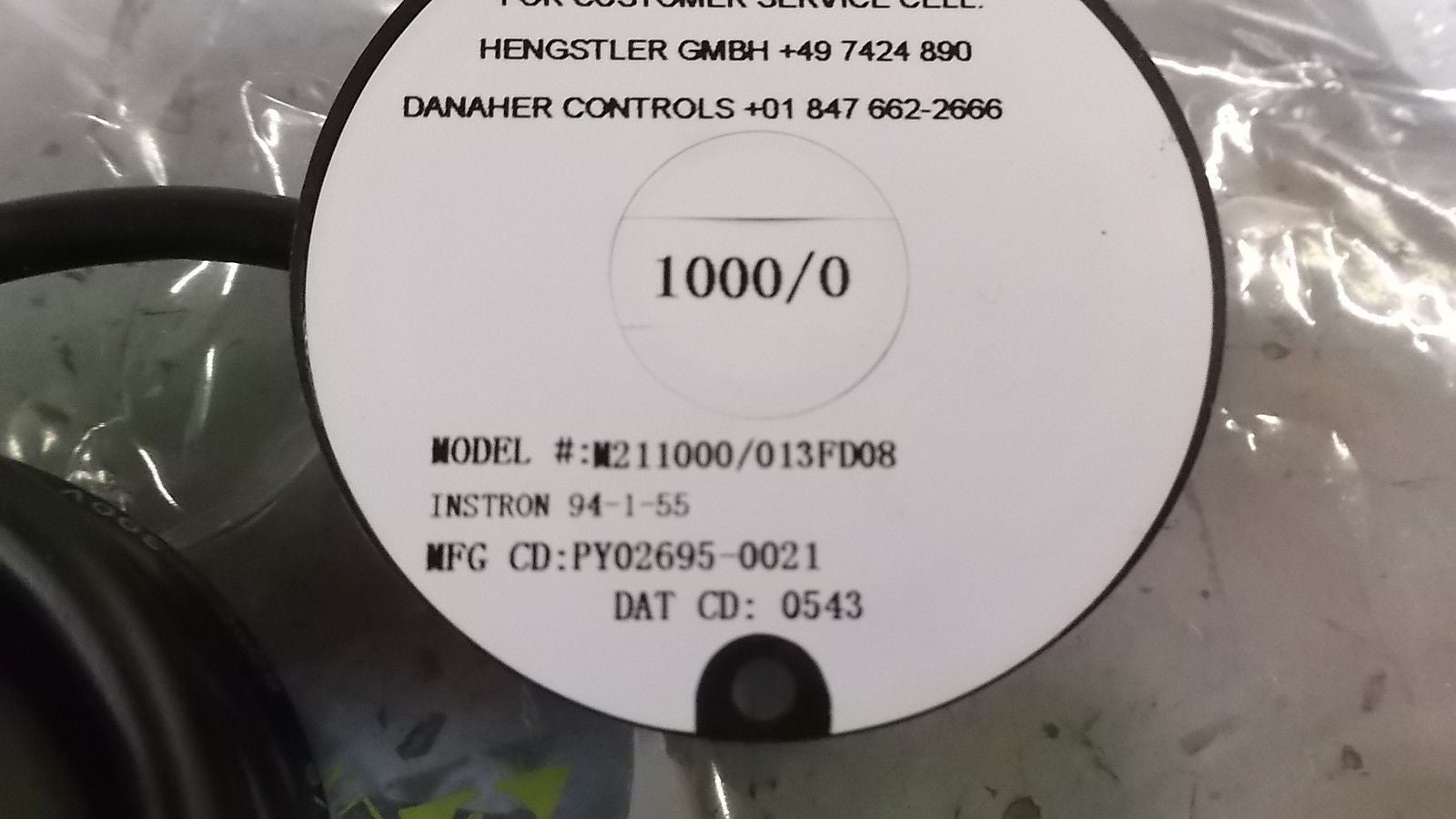 DANAHER W211000/013FD08 *NEW NO BOX*