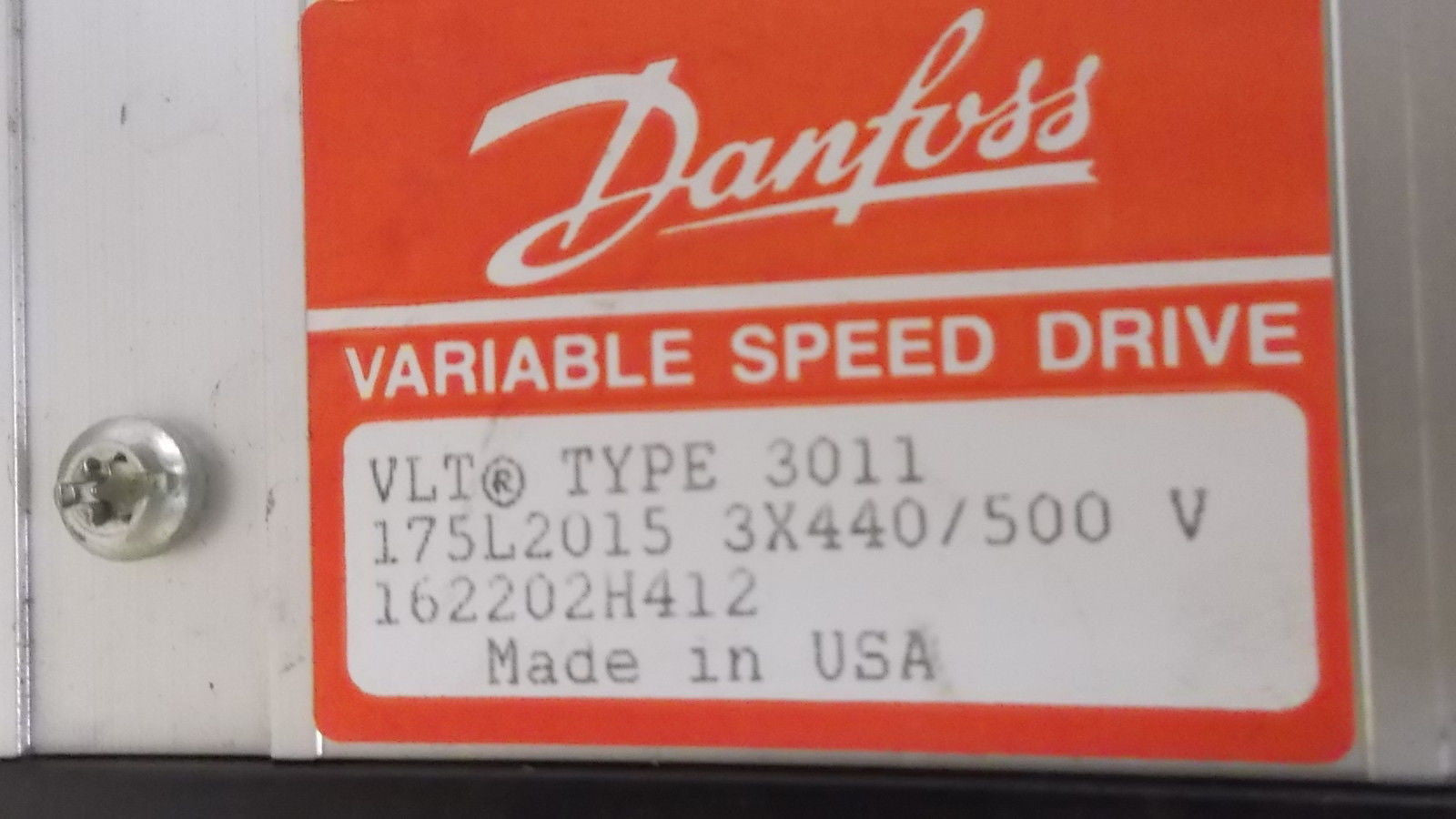 DANFOSS VLT3011175L2015 DRIVE *NEW NO BOX*