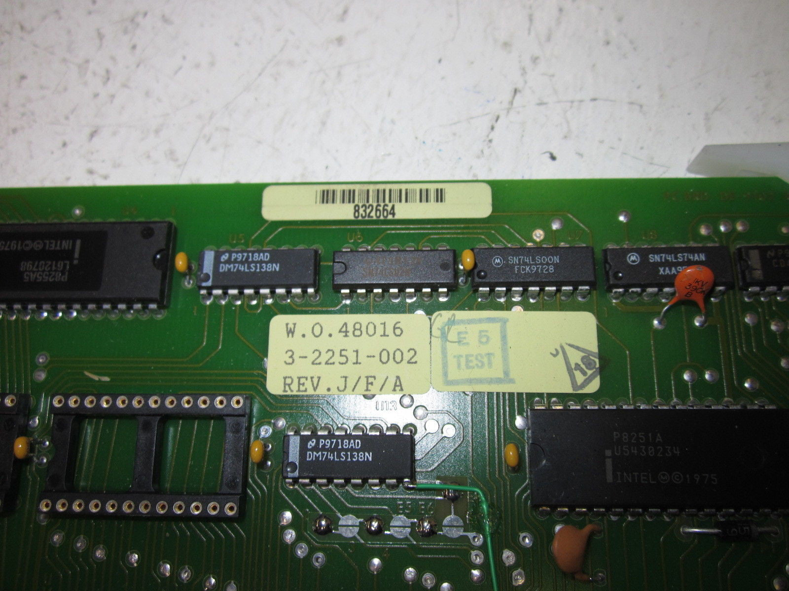 DANIEL INDUSTRIES 3-2251-002 PE BOARD *USED*