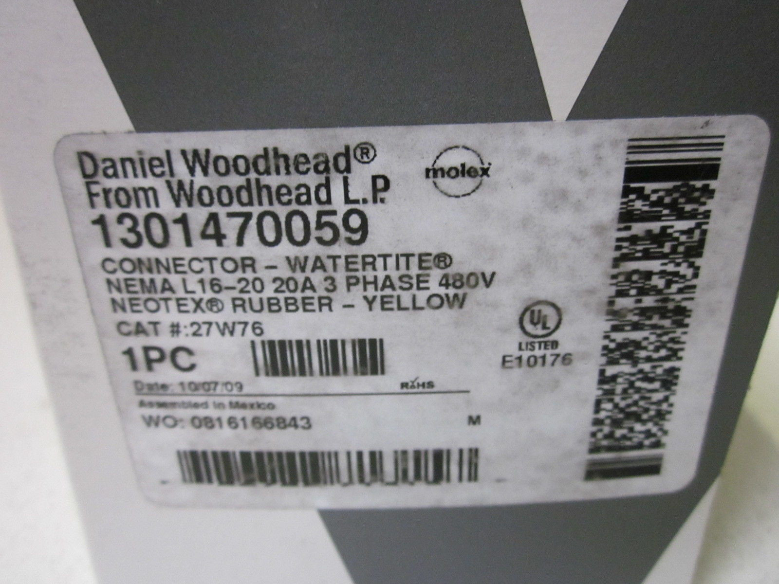 DANIEL WOODHEAD 1301470059 *NEW IN BOX*
