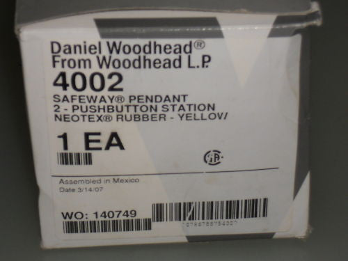 DANIEL WOODHEAD 4002 SAFEWAY PENDANT *NEW IN BOX*