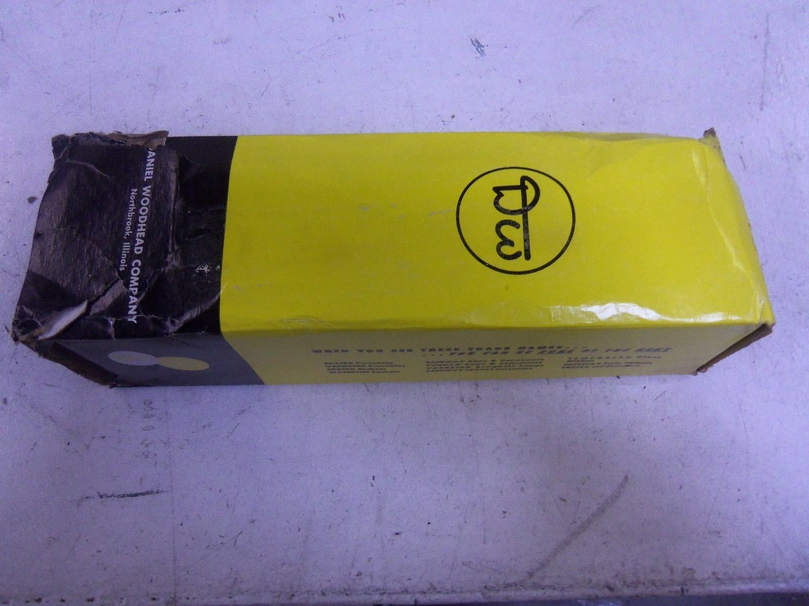 DANIEL WOODHEAD 4003 PUSHBUTTON ENCLOSURE *NEW IN BOX*