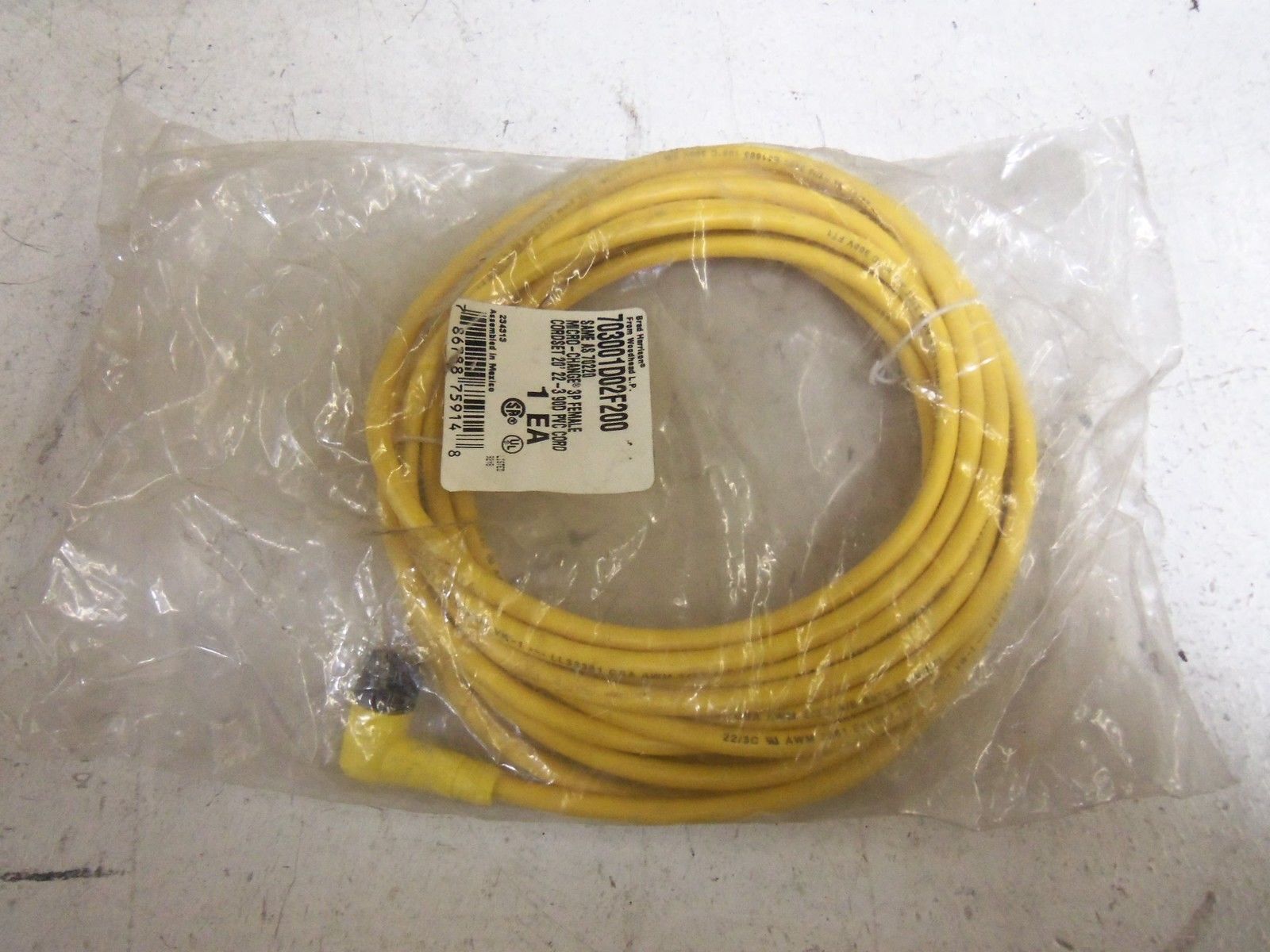 DANIEL WOODHEAD 703001D02F200 * NEW IN FACTORY BAG *