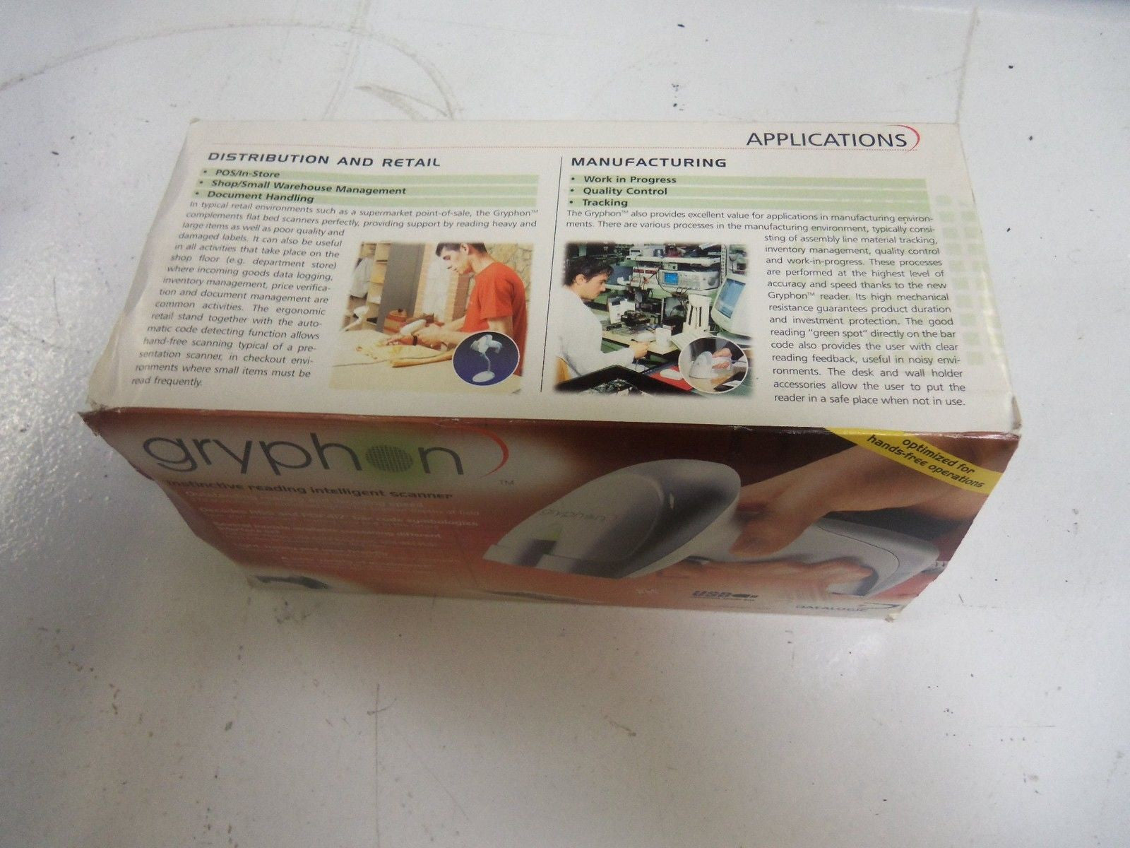 DATALOGIC GRYPHON D100 901651000 BAR CODE SCANNER HAND HELD *NEW IN BOX*