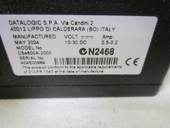 DATALOGIC DS 4600A-2000 *NEW IN BOX*