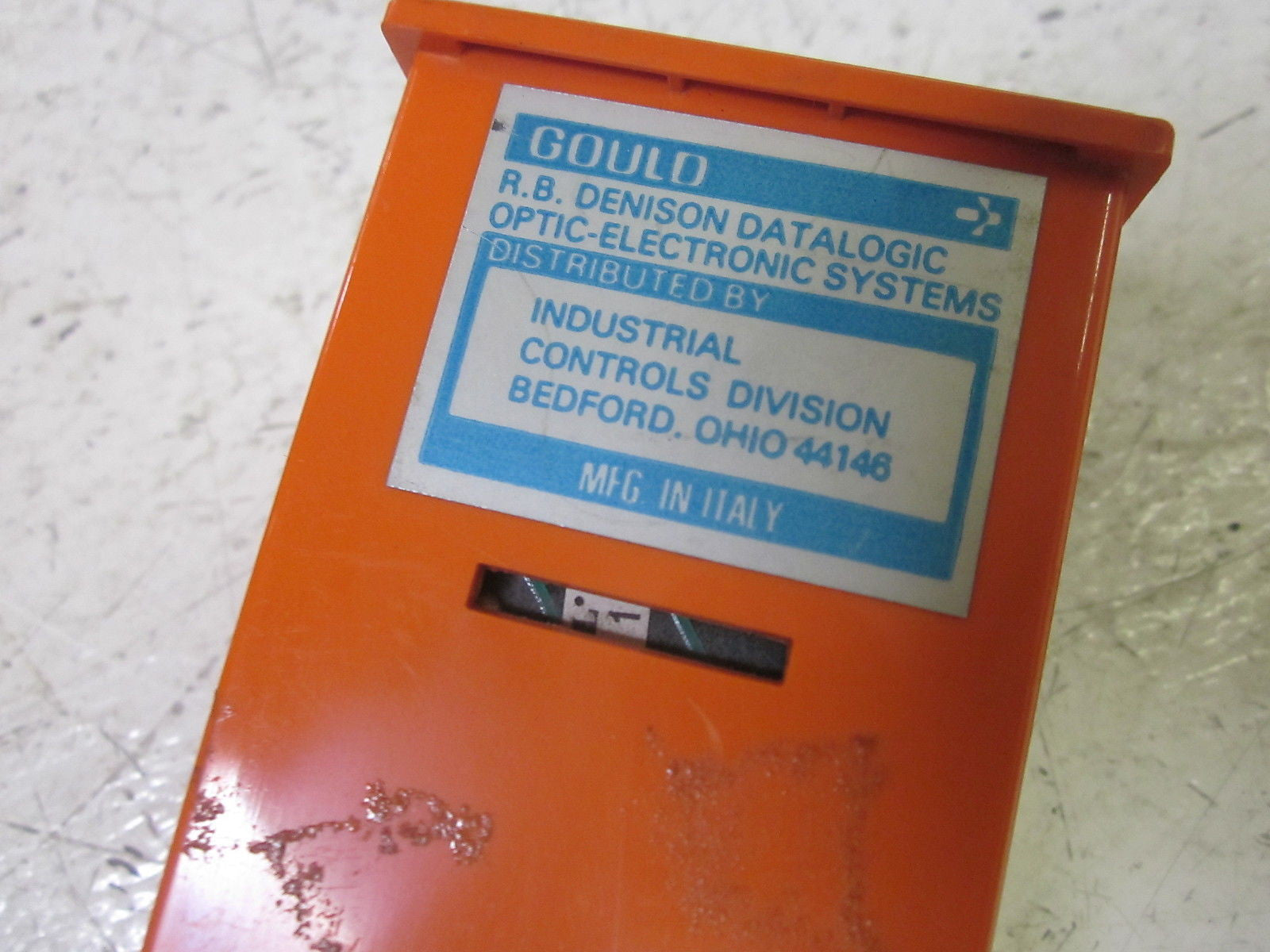 DATALOGIC MSG-07 RELAY 110/220VAC *USED*