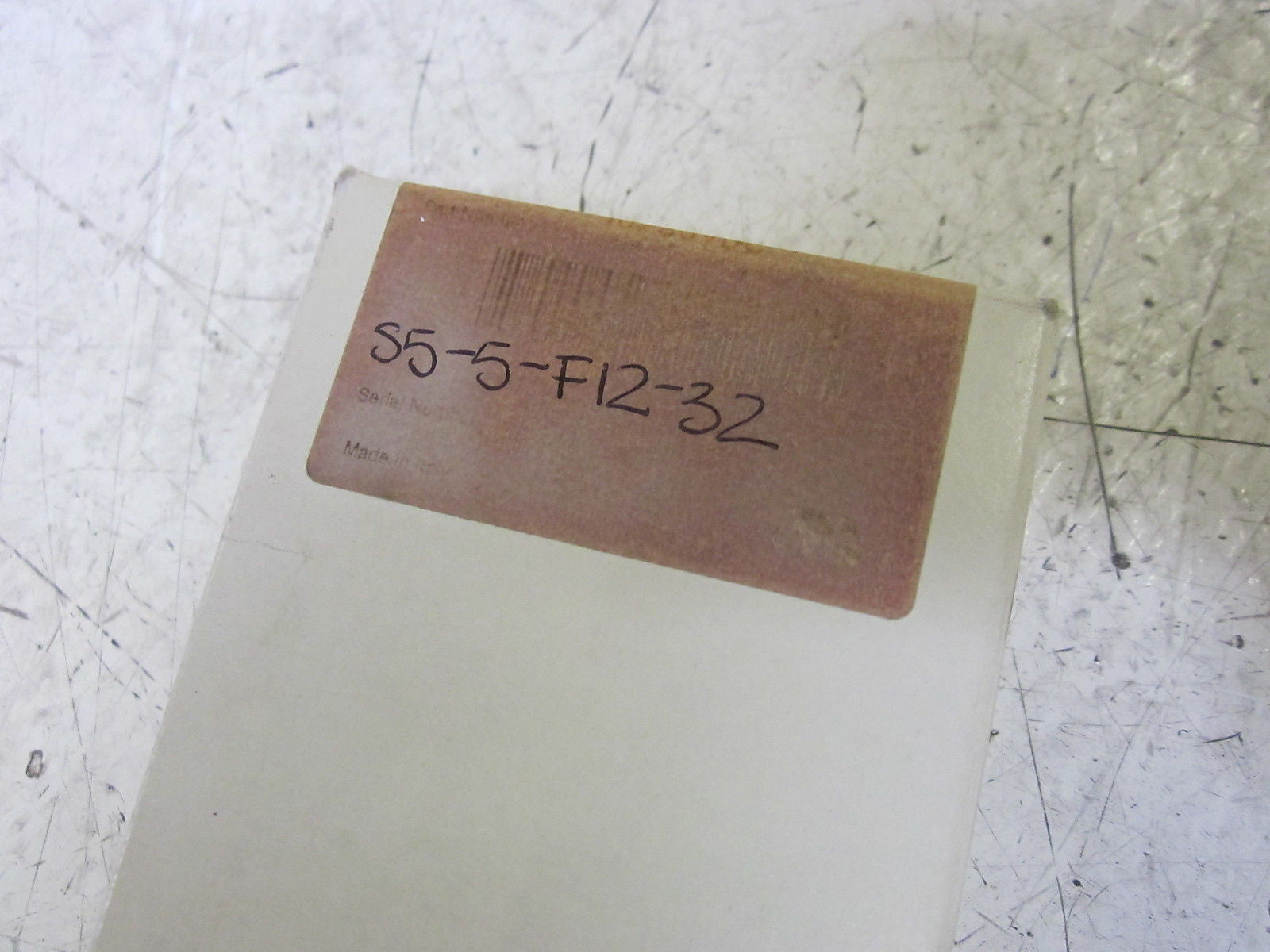 DATALOGIC S5-5-F12-32 PHOTOELECTRIC SENSOR 10-30VDC  *NEW IN BOX*