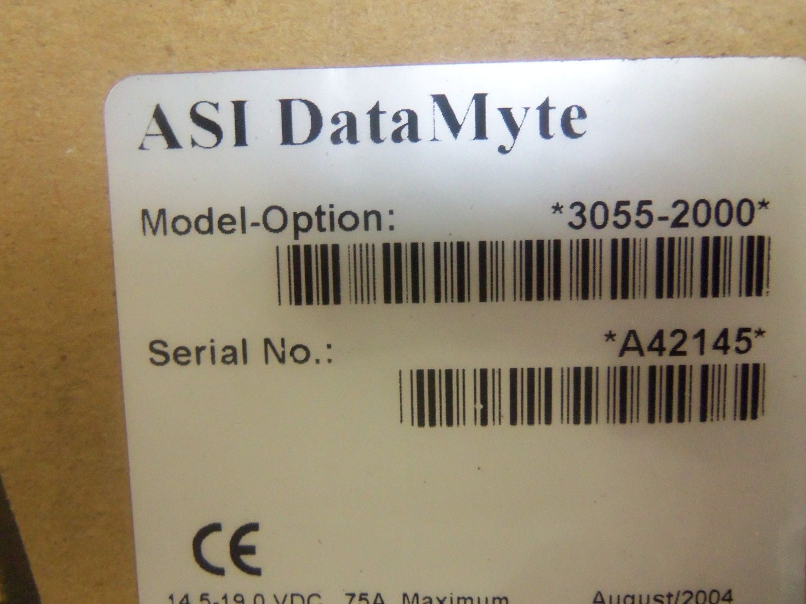DATA MYTE 3055-2000 *NEW IN BOX*