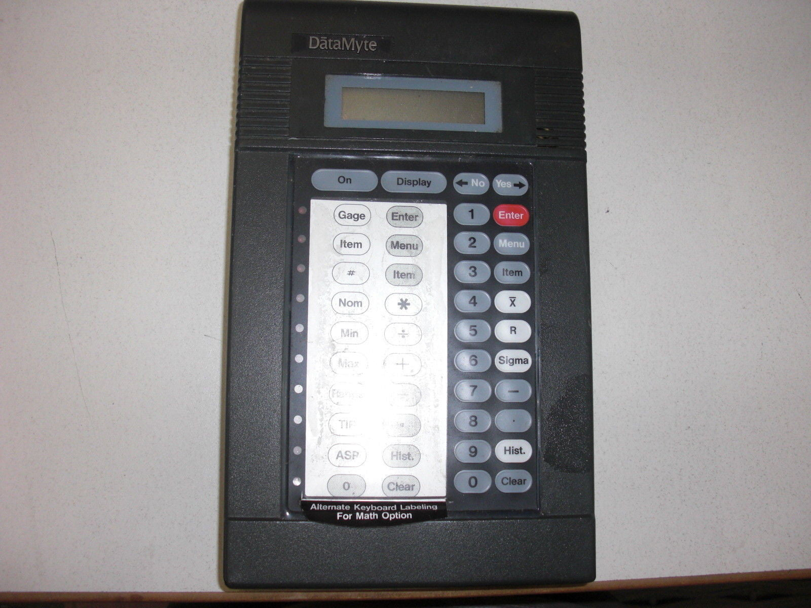 DATA MYTE 862-04-EN DATA COLLECTOR *USED*