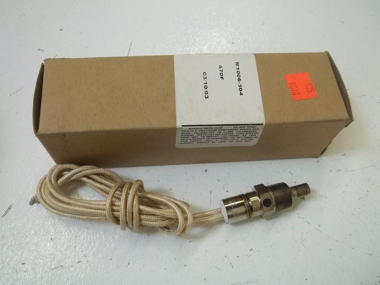 DAVIS STD. M1006-504 THERMAL SWITCH NSMP