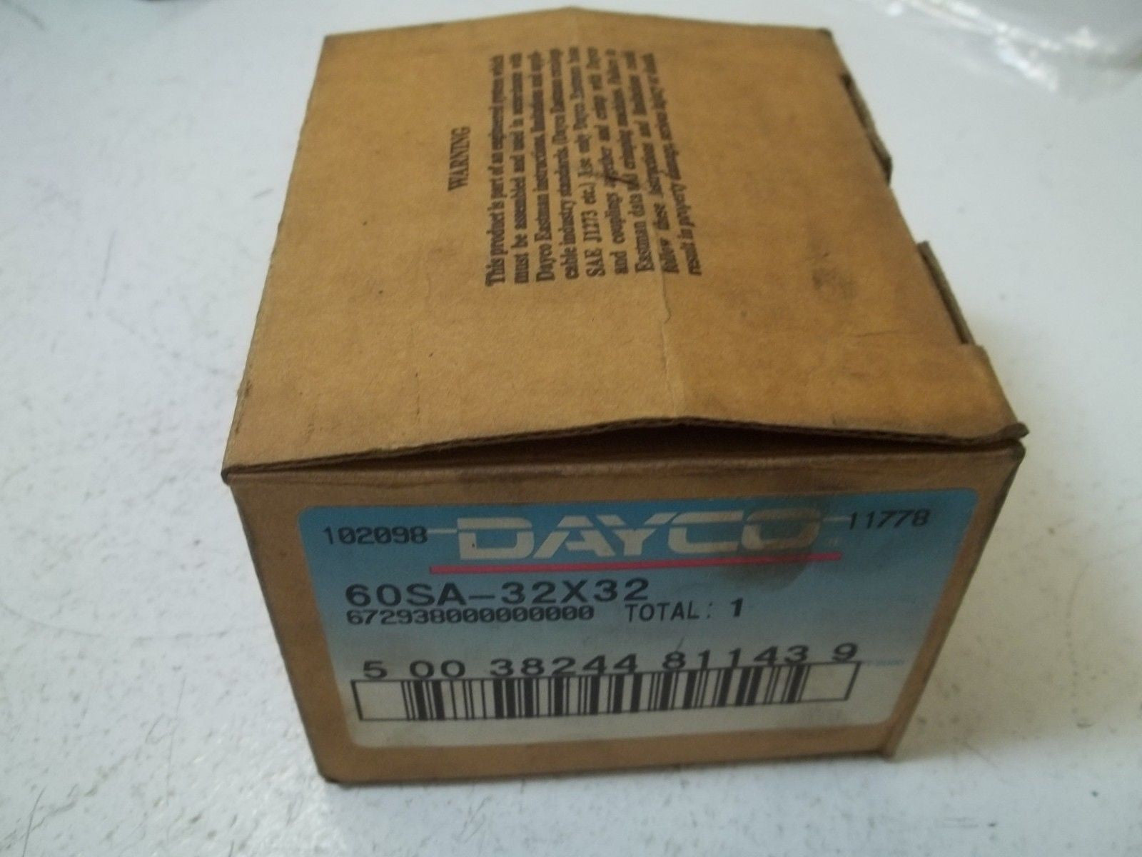 DAYCO 60SA-32X32 *USED*