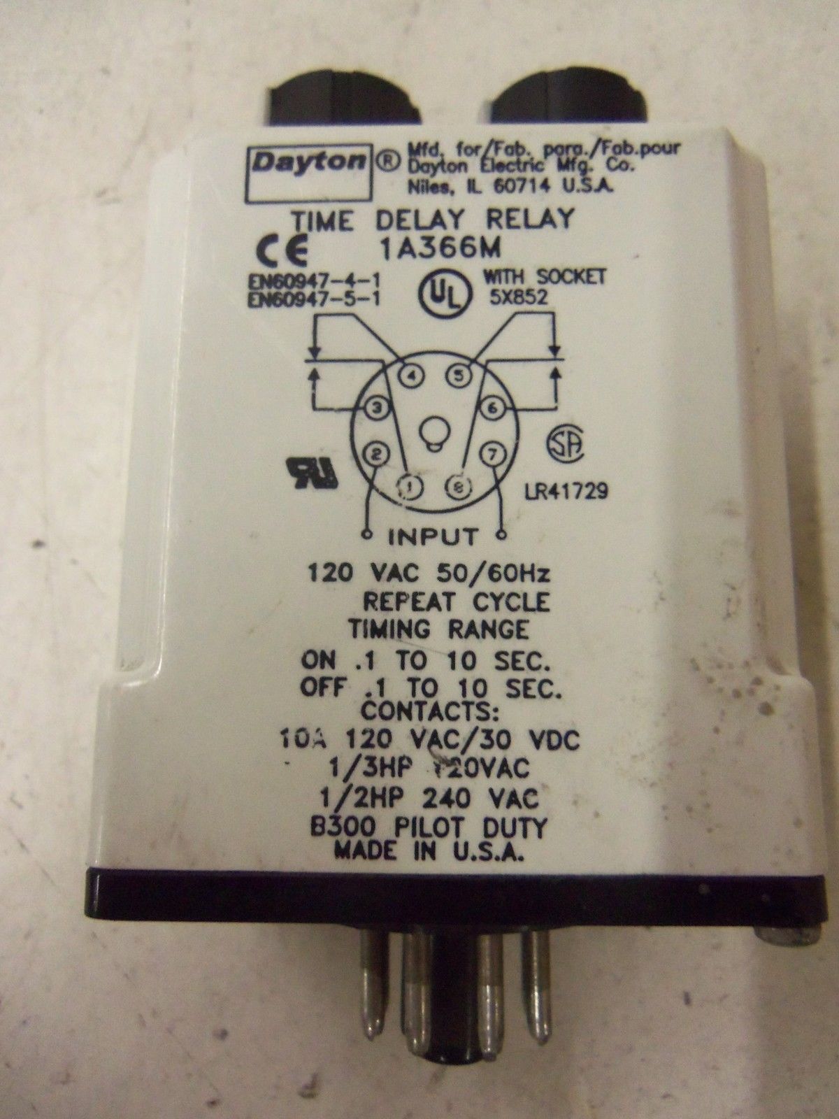 DAYTON 1A366M *USED*