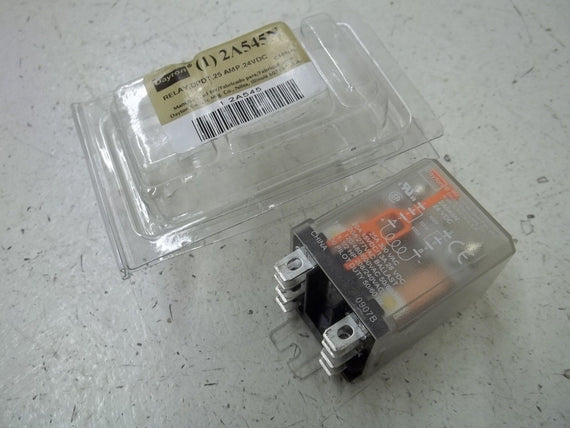 DAYTON 2A545N RELAY, DPDT, 25AMP, 24VDC *ORIGINAL PACKAGE*