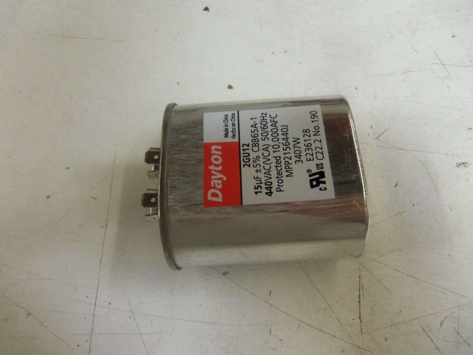 DAYTON 2GU12 *NEW NO BOX*