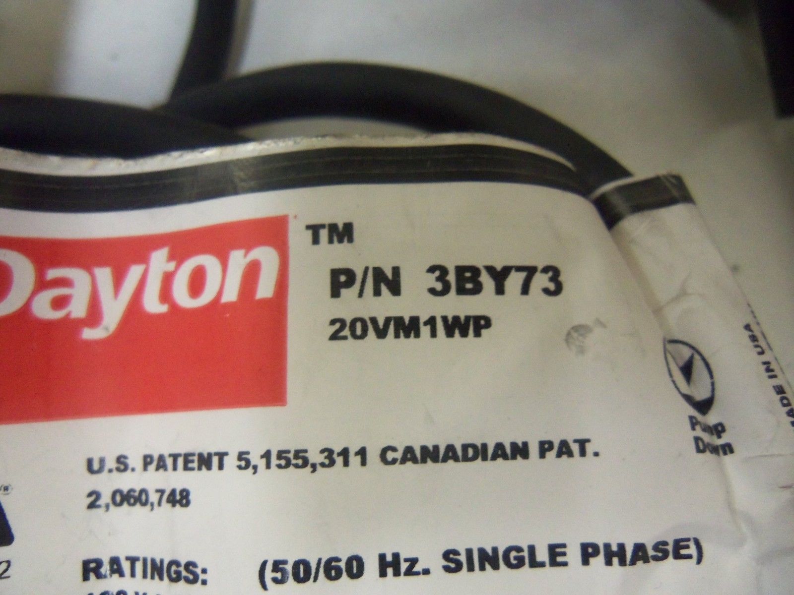 DAYTON 3BY73 FLOAT SWITCH *NEW IN BOX*