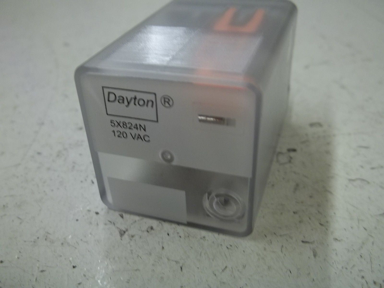 DAYTON 5X284N  SPDT-16AMP OCTAL RELAY-120VAC *ORIGINAL PACKAGE*