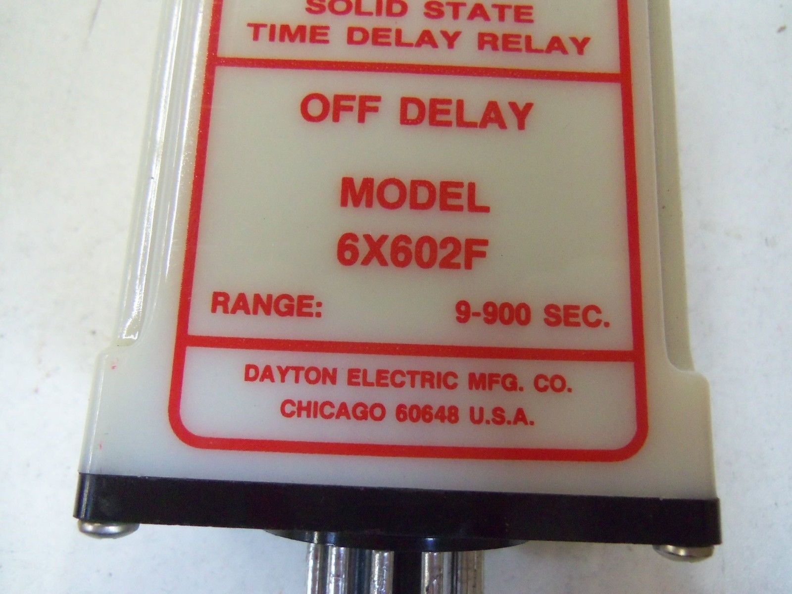 DAYTON 6X602F *USED*