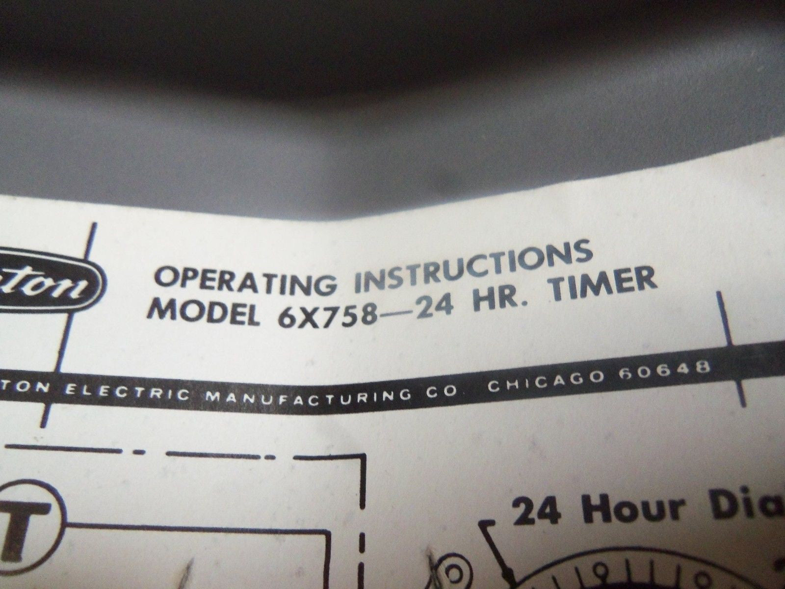 DAYTON 6X758 24-HOUR TIME CONTROL *NEW IN BOX*