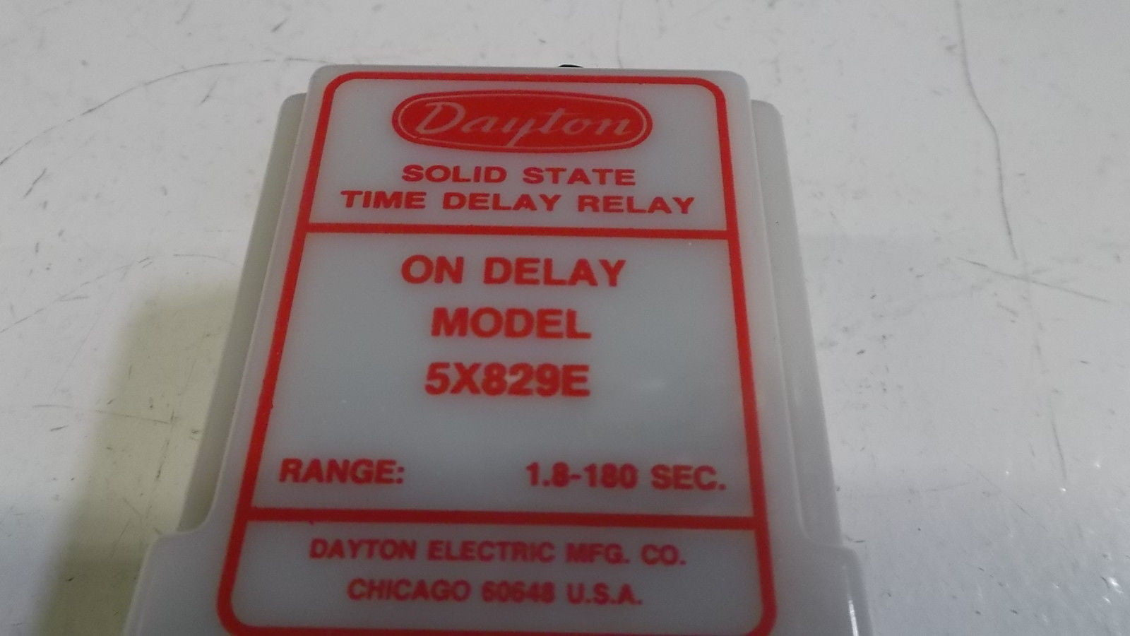 DAYTON RELAY 5X829E *NEW IN BOX*