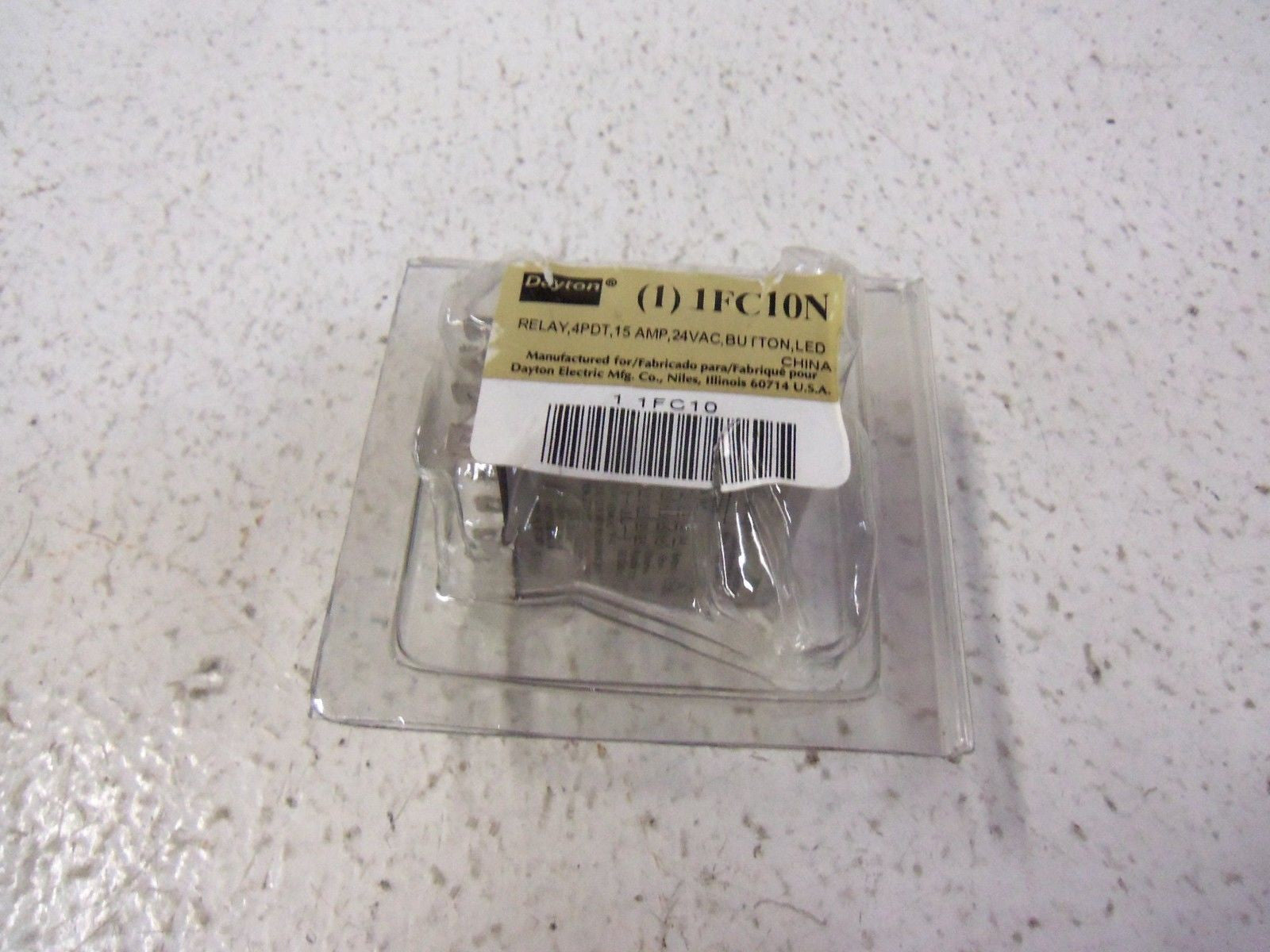 DAYTON RELAY IFC10N 24VAC *ORIGINAL PACKAGE*