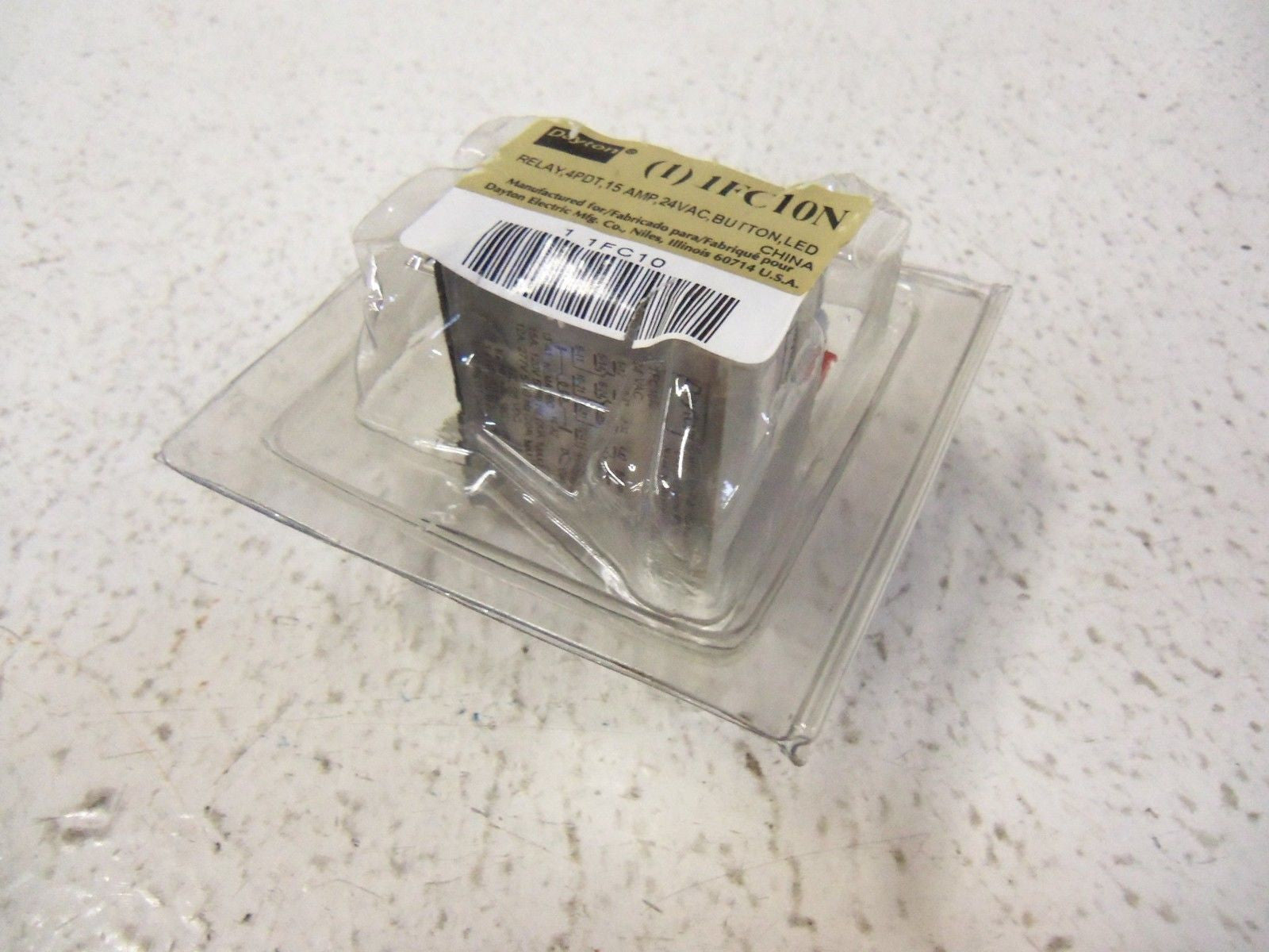 DAYTON RELAY IFC10N 24VAC *ORIGINAL PACKAGE*