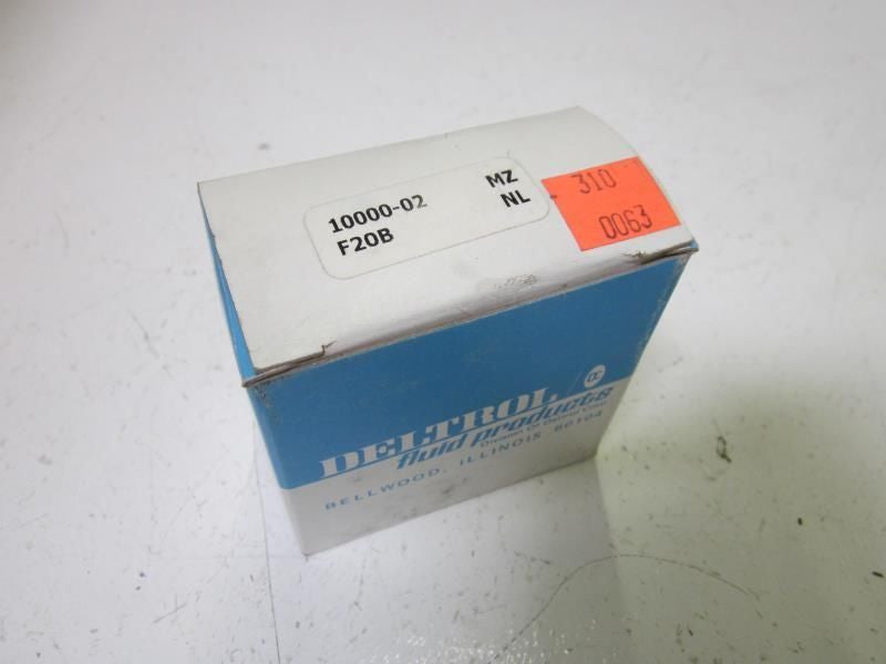DELTROL 10000-02 FLOW CONTROL VALVE  *NEW IN BOX*