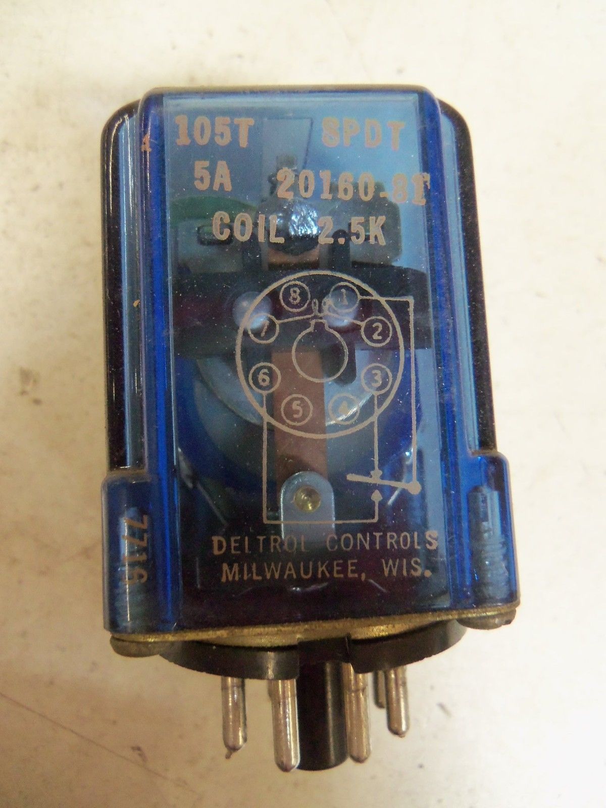 DELTROL CONTROLS 105T SPDT *USED*