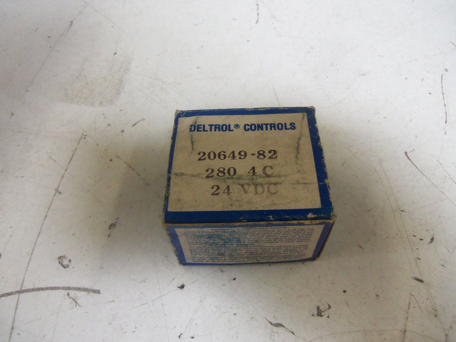 DELTROL CONTROLS 20649-82 RELAY *NEW IN BOX*