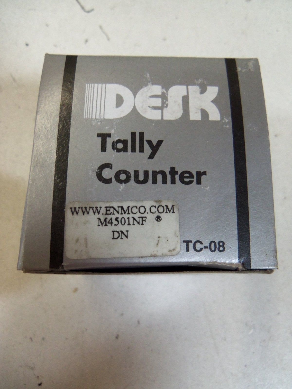 DESK TALLY COUNTER TC-08 *NEW IN BOX*