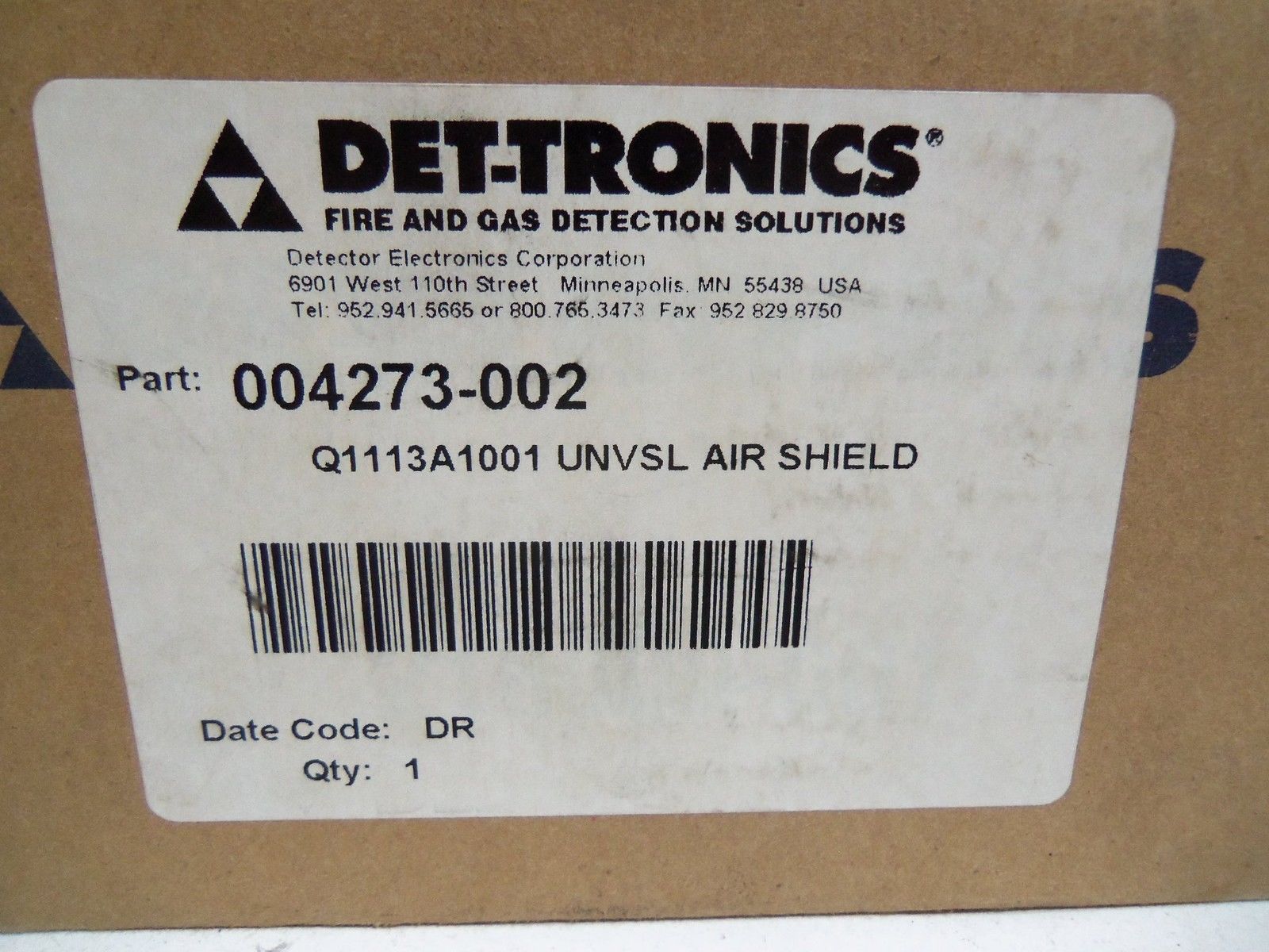 DET-TRONICS 004273-002 *NEW IN BOX*