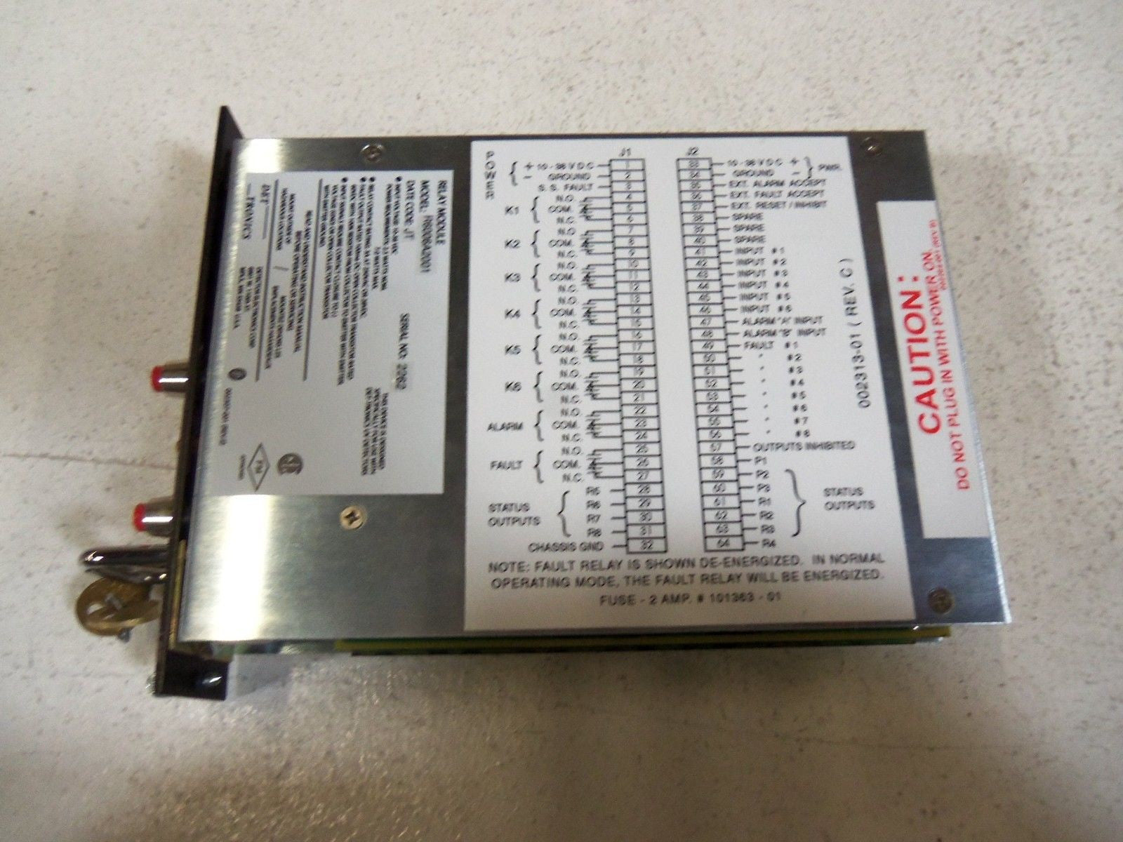 DET-TRONICS RELAY OUTPUT MODULE R6006A2001 *NEW IN BOX*
