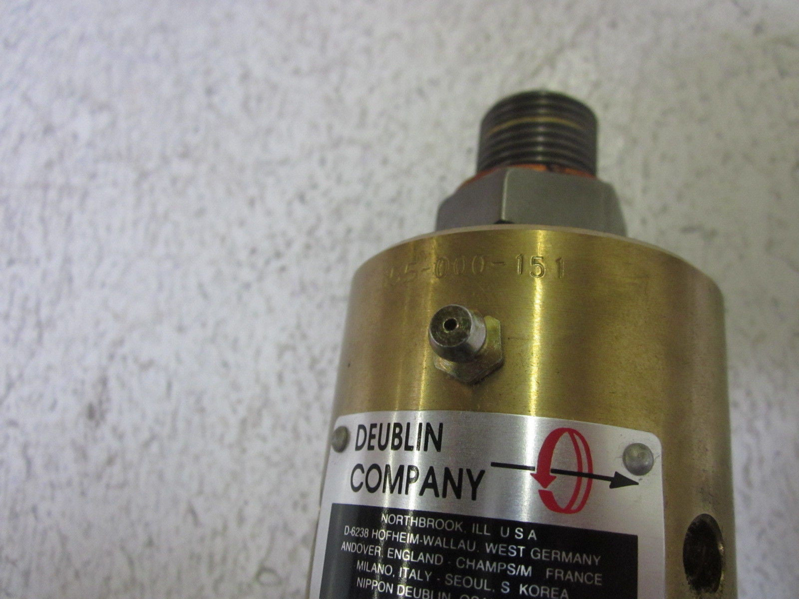 DEUBLIN CO. 155-000-151 ROTOR *USED*