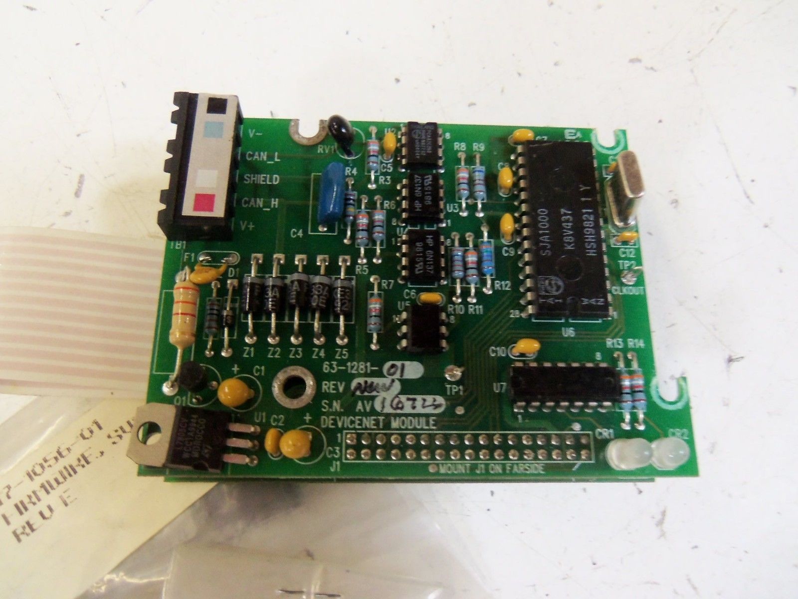 DEVICE NET MODULE 63-1281-01 *USED*