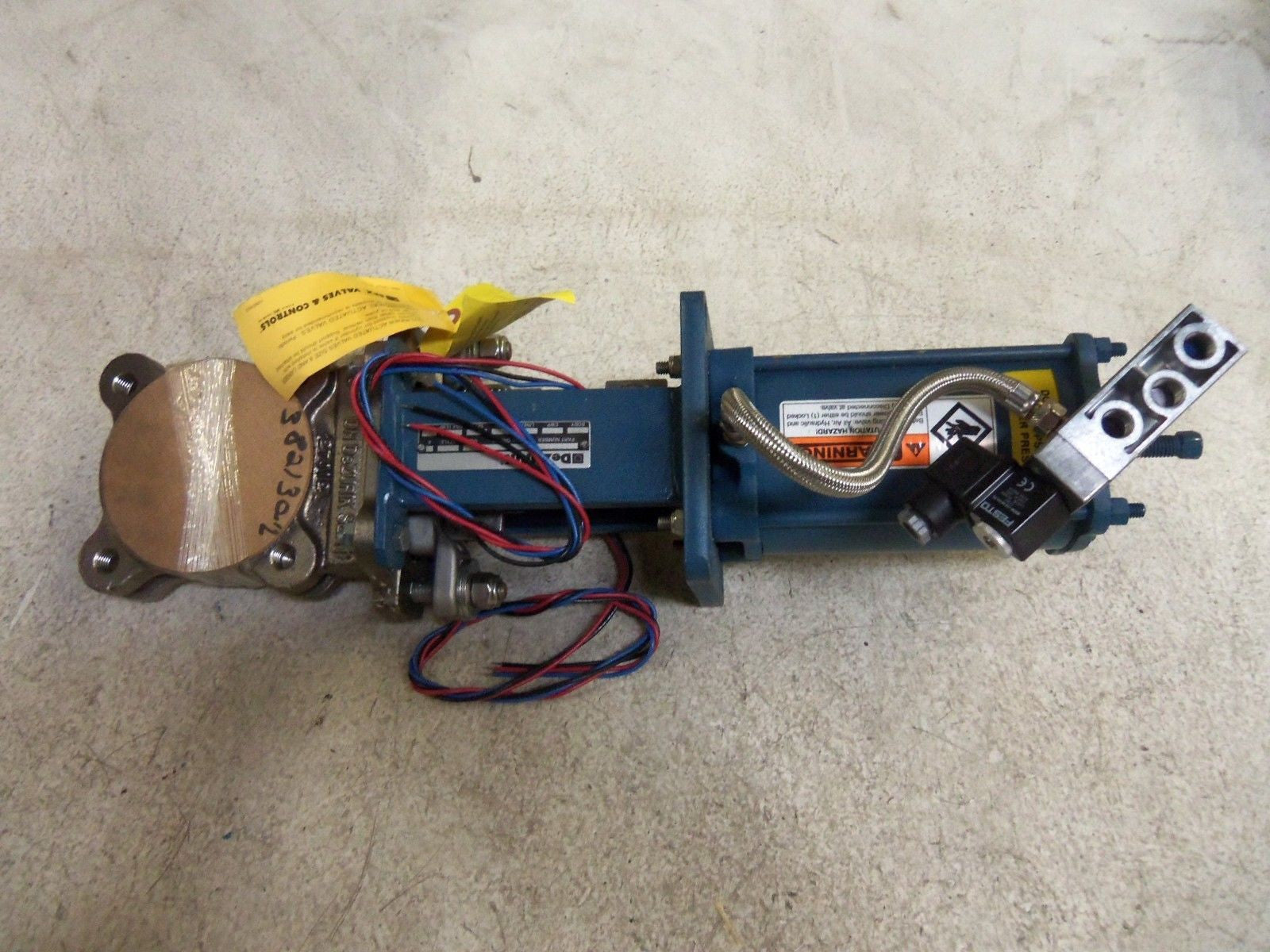 DEZURIK 9192788 VALVE *USED*