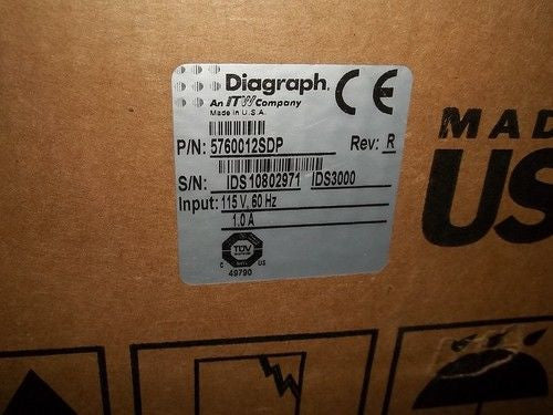 DIAGRAPH IDS3000 INK JET 5760012SDP  *NEW