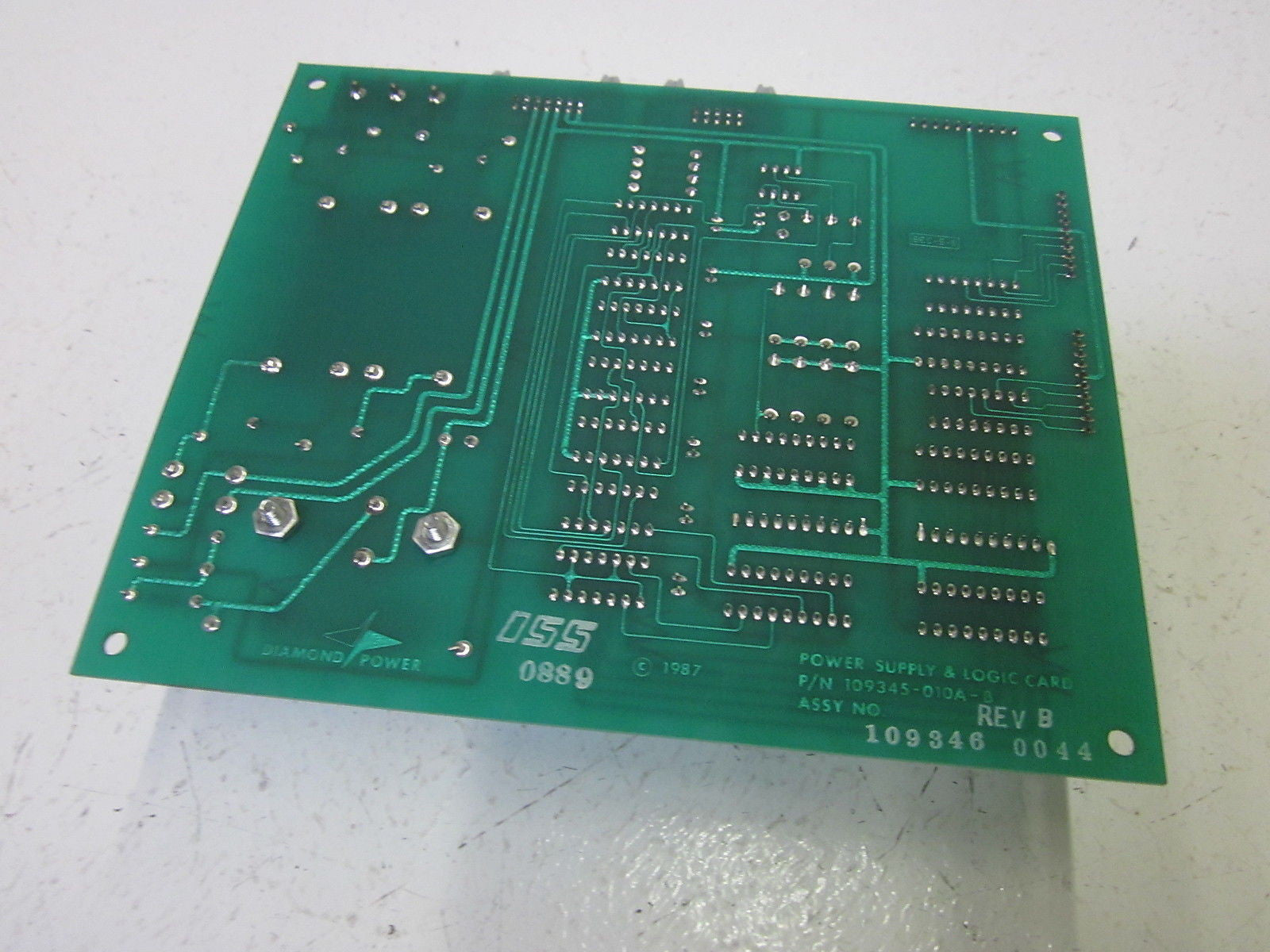 DIAMOND POWER 109346-0044 REV.B  POWER SUPPLY & LOGIC CARD *USED*