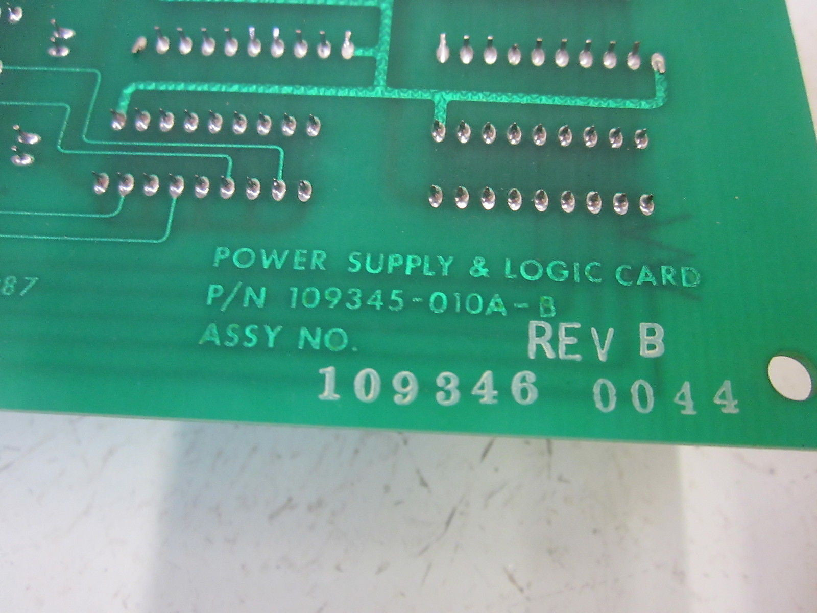 DIAMOND POWER 109346-0044 REV.B  POWER SUPPLY & LOGIC CARD *USED*