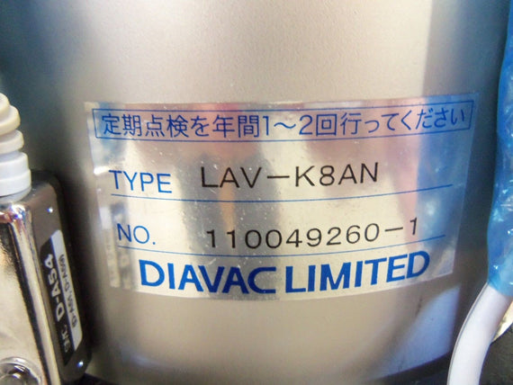 DIAVAC LAV-K8AN *NEW IN BOX*