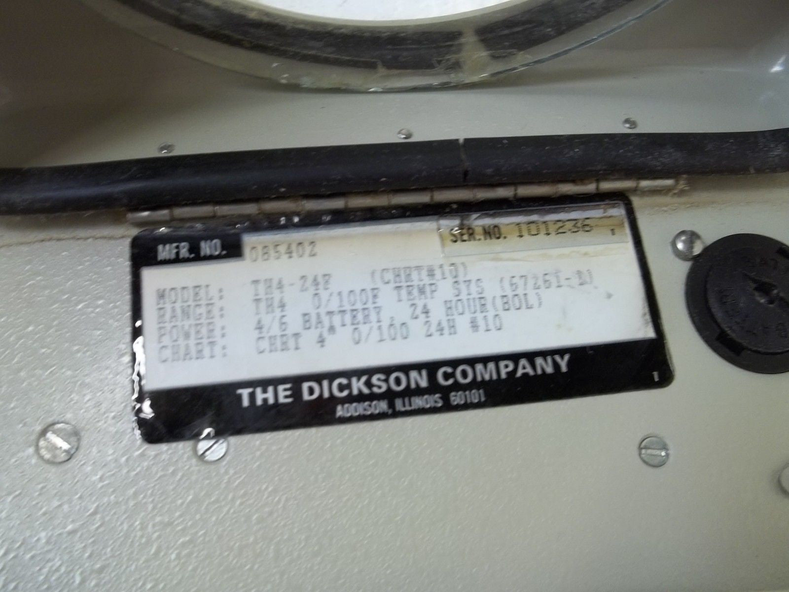 DICKSON COMPANY 085402 *USED*