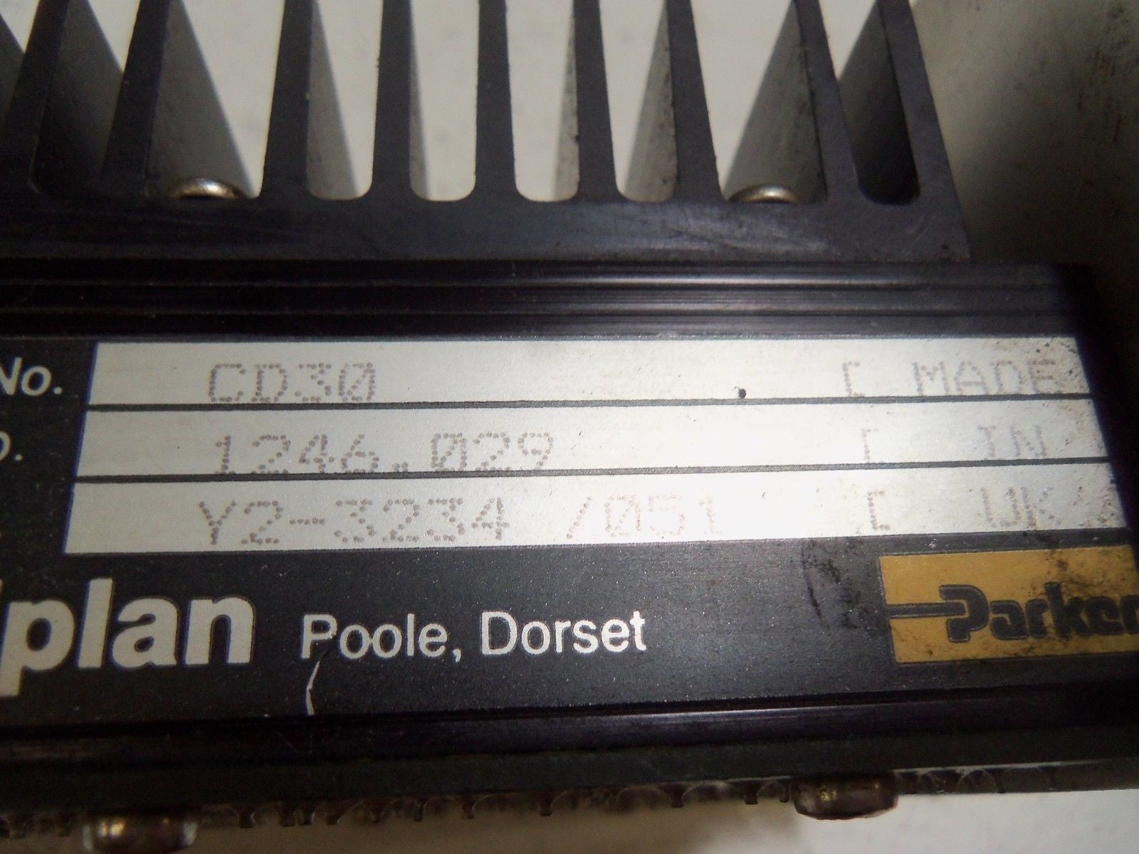 DIGIPLAN CD30 STEP MOTOR *USED*
